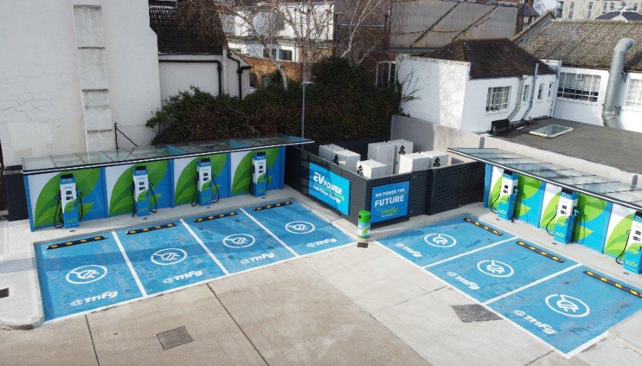 charging network mfg ev power second in Zapmap network rankings