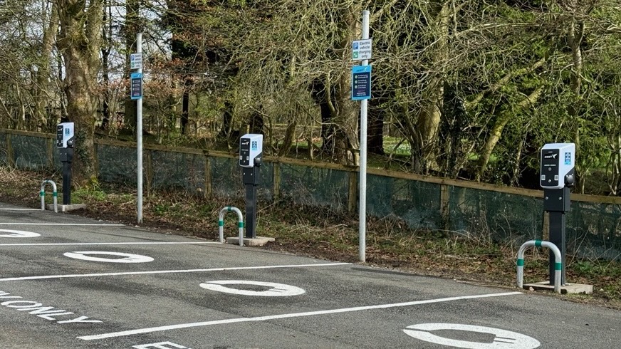 Zest charge points at North York Moors National Park