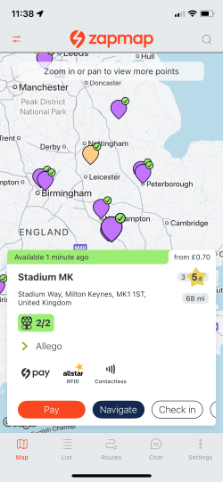 Allego Zap-Pay screengrab