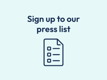 Sign up to our press list