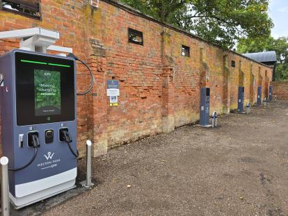 The Granary at Weston Park - Roam charging point