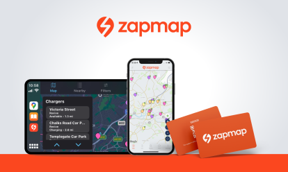 Zapmap collection: app, in-car and charging card