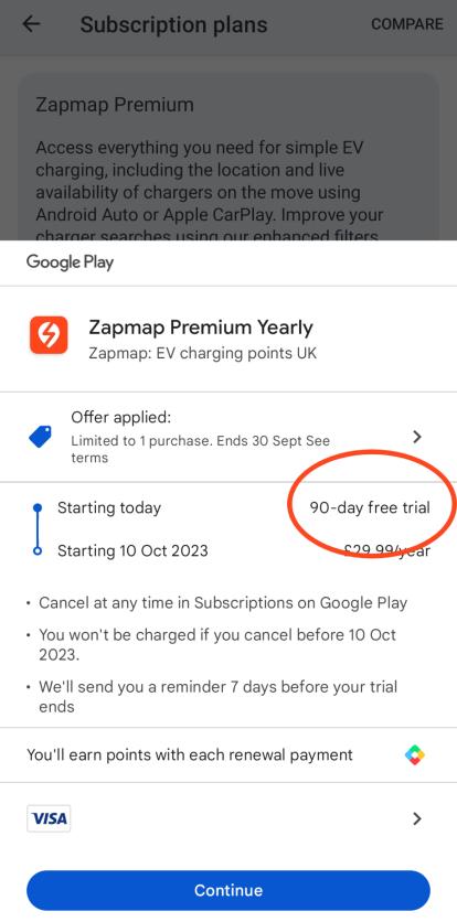Name Android - step 6 - see your offer applied