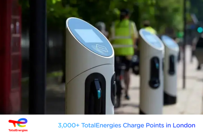 3000 TotalEnergies charge points in London