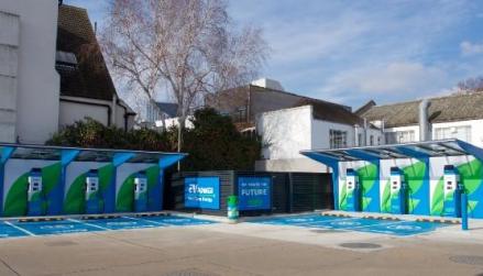 MFG EV Power charge point hub