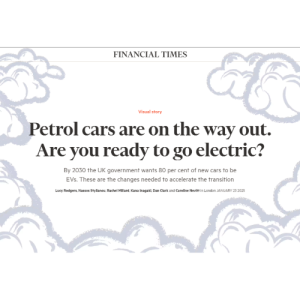 FT - Petrol cars are on the way out