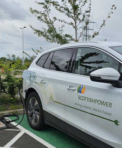 ScottishPower EV charge point