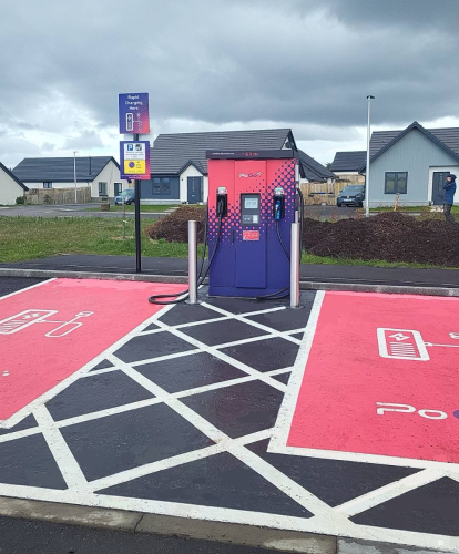 Pogo charge point Culbokie