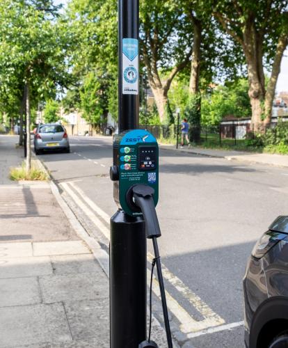 Zest on-street charger