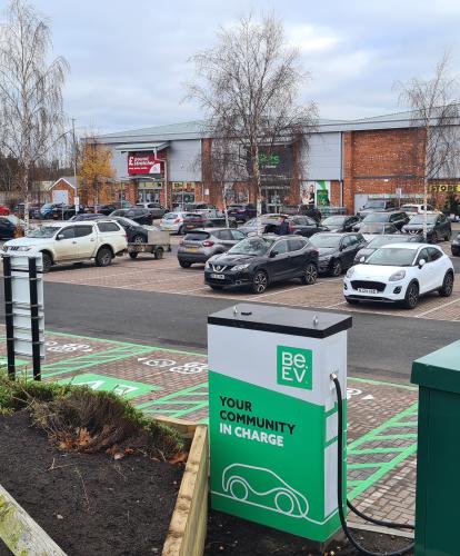 Be.EV Tyne Valley ChargingHub