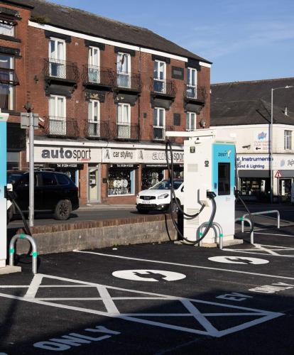 Zest Charging, St.Georges car park, Bolton
