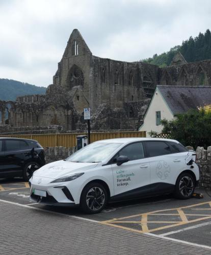 Evolt Charging supports Cadw in bringing electric vehicle charging to Wales’ most historic sites