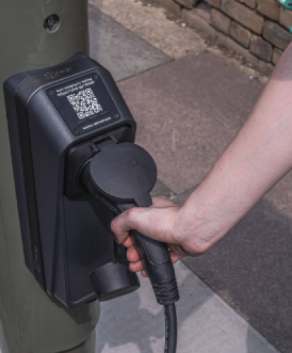 char.gy lampost charge point