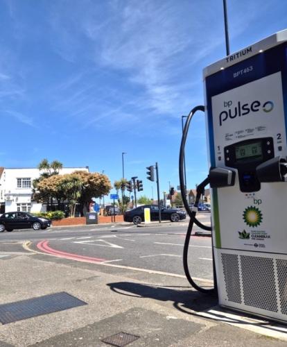 bp pulse charge point- Fransport for London