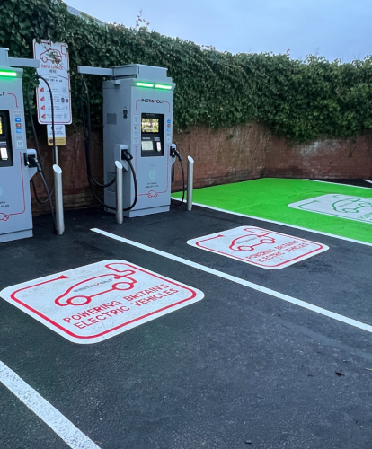 InstaVolt 3,000th charger announcement