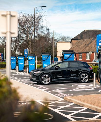 RAW Charging to open UK's largest destination EV charging hub