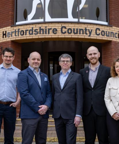 Believ works with Hertfordshire County Council