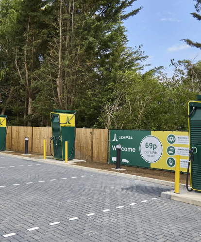 Leap24 EV chargers