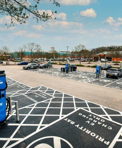 RAW Charging EV Charging Hub Launches at Cardigan Fields, Yorkshire