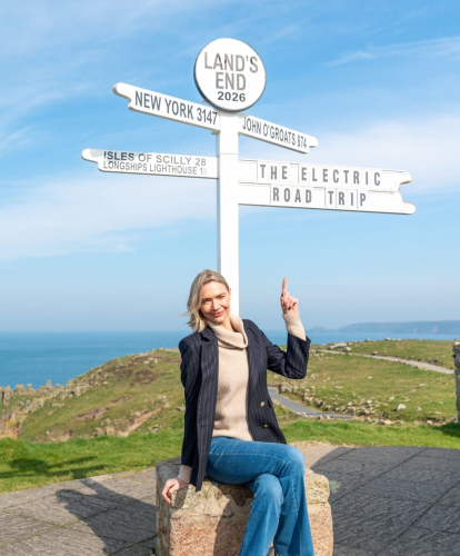 Jodie Kidd and DfT launch ‘The Electric Road Trip’ - with a chance to win