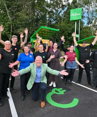 Moto CHARGE launches at Tamworth services