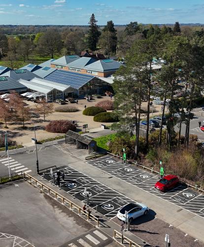 RAW Charging unveils new hub at RHS Garden Wisley 