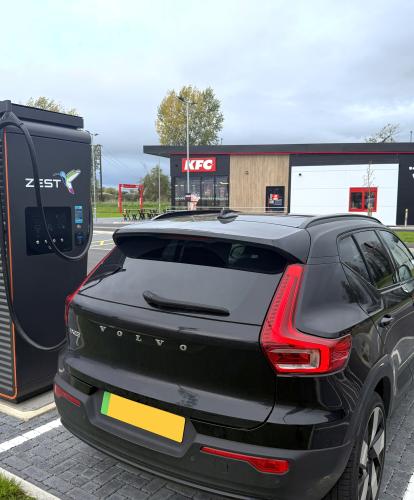 Zest charging at KFC Winsford