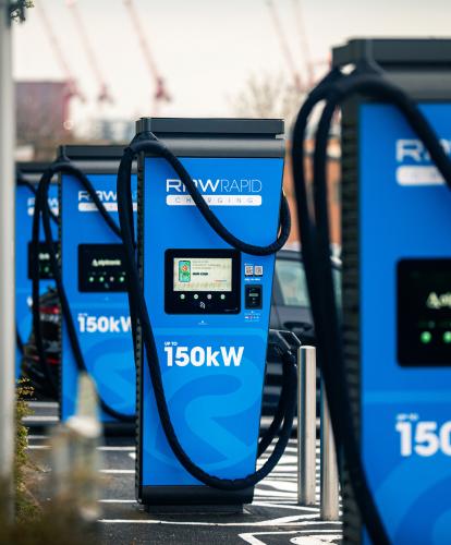 RAW Charging launches Dudley’s largest rapid EV charging hub