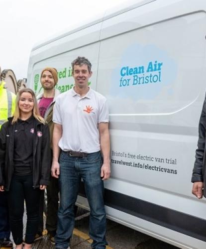 Bristol businesses can borrow an electric vehicle for free