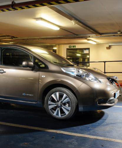 Nissan Leaf part of London Uber EV project