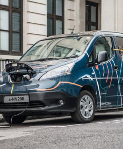 Nissan e-NV200 makes a zero emission mobile workspace