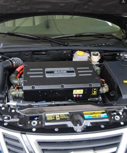 NEVS reveals prototype Saab 9-3 electric vehicle