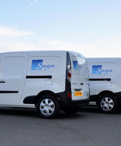 Saga Group and AlphaElectric demonstrate the business case for going electric