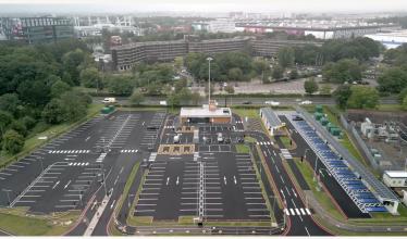 bp pulse gigahub NEC aerial image