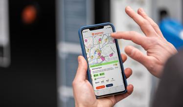 EV charging payment through the Zapmap mobile app