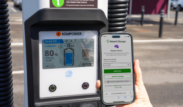 Smart Charge app and charge point