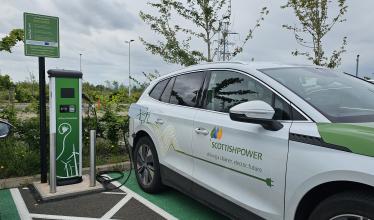 ScottishPower EV charge point