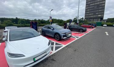 EVs charge up at Pogo site