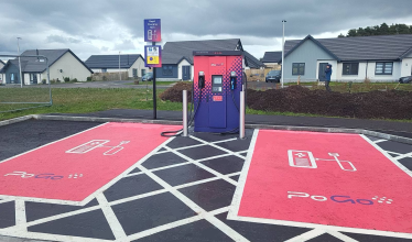 Pogo charge point Culbokie