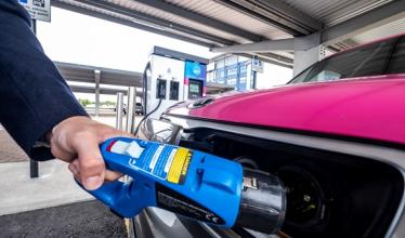 Charging socket close-up