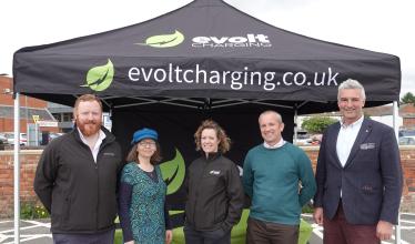 Evolt Charging Supports Tewkesbury Borough Council Launch New EV Charging Hub