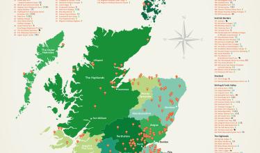 Scottish Agritourism map - Zapmap - hero image