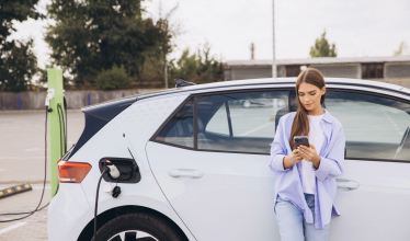 Global Women in EV Day - stock photo