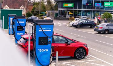 RAW Charging brings new Ultra-rapid charging hub to Bagshot Retail Park