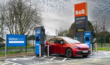 RAW Charging to launch charging hubs at 26 B&Q stores