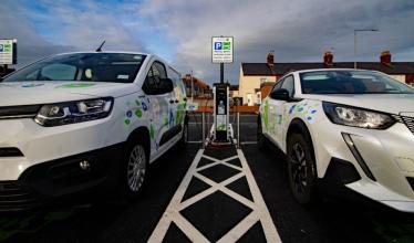 SWARCO charging hub in Wales