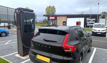 Zest charging at KFC Winsford