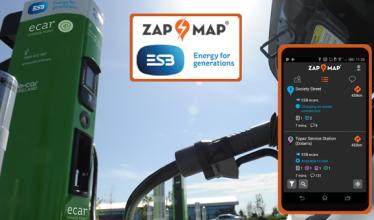 Live Ireland data included in new Zap-Map app