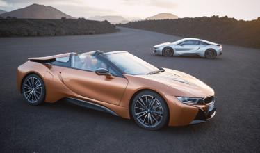 BMW launches new i8 Roadster