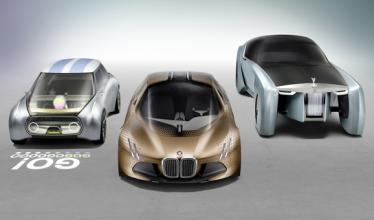 Mini and Rolls Royce Vision Next 100 models revealed